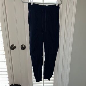 Lululemon Dance Studio Mid-Rise Navy Jogger Pants